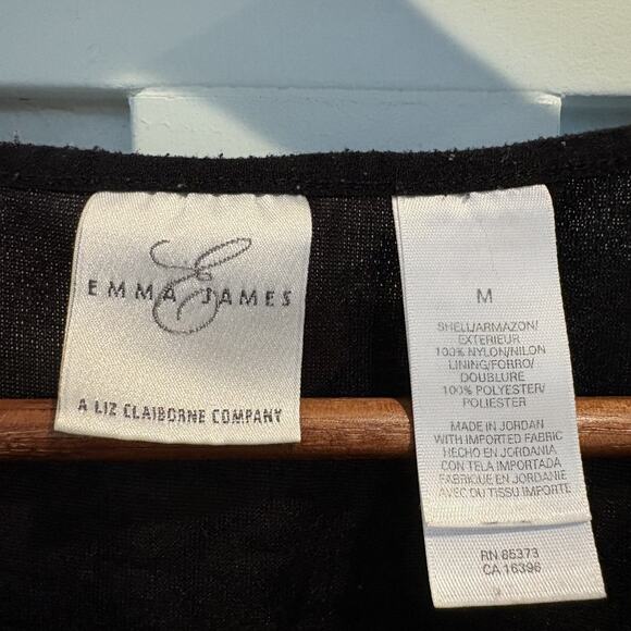 Mesh Overlay Y2K Top Medium Whimsigoth Roses Romantic Feminine Semi Sheer Bloom - Picture 2 of 13